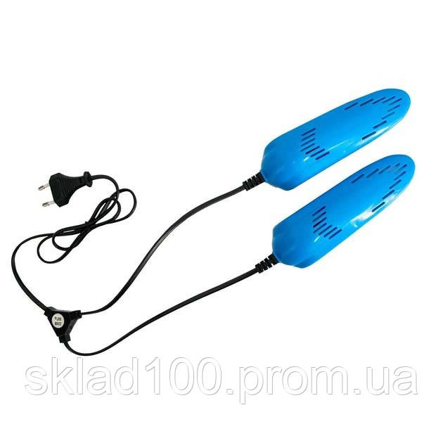 Электрическая сушилка для обуви SHOES DRYER, 220V / Электросушилка для сушки обуви. QD-250 Цвет: голубой - фото 4 - id-p1988859618