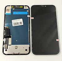 Дисплей iPhone 11, черный, с тачскрином