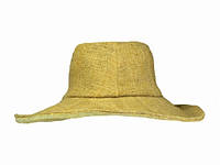 Шляпа из натуральной грубой ткани