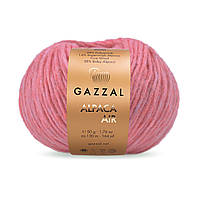 Gazzal ALPACA AIR (Газзал Альпака Ейр) № 86 фламінго (Напіввовняна пряжа, нитки для в'язання)