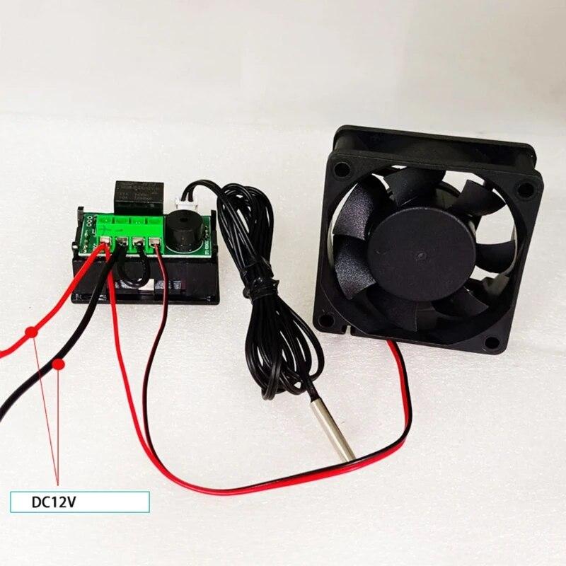 Терморегулятор программируемый -50 110C 12V DC микротермостат портативный цифровой - фото 3 - id-p1982483345