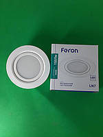 Світлодіодний світильник Feron LN7 вбудований 3W 4000K білий.