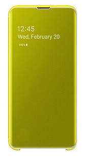 Оригінальний Чохол Clear View Cover Yellow для Samsung Galaxy S10e SM-G970