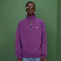 Світшот Nike zip фіолетовий