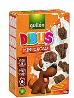 Печенье без лактозы Gullon Dibus mini Cocoa 250 г