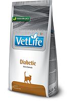 Farmina Vet Life Diabetic Сухой лечебный корм для кошек при сахарном диабете (400 г)