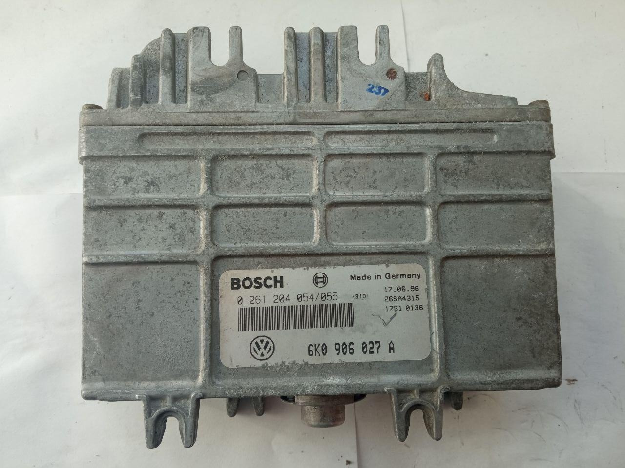 Електронний блок керування Volkswagen / Seat 0261204054/055 / 6K0906027A / 0 261 204 054 /  6K0 906 027A bosch, фото 1