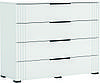 Комод Амелія МДФ  Білий Глянець Світ Меблів, фото 3