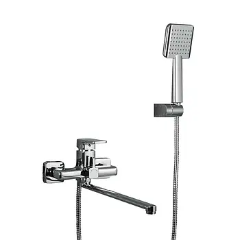 Кран для ванни Frap F2260 довгий вилив колір хром