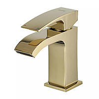 Змішувач для умивальника GAPPO G1007-3, золото