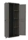 Багатофункціональна шафа пластикова Keter/Kis Piu Utiliti Cabinet висока 003244 сірий, фото 7