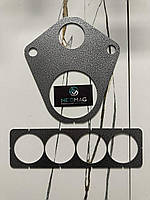 Комплект металевих шаблонів NEOMAG - інсталяція + шаблон під 4 підрозетники ( 68мм)