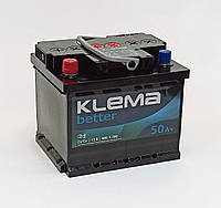 Аккумулятор KLEMA better(premium)12V,50Ah,480A,R+L+