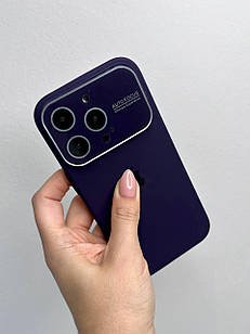 Чохол для IPhone Silicone Case AUTO FOCUS Deep Purple