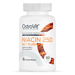 Niacin 250 No-Flush OstroVit 90 таблеток