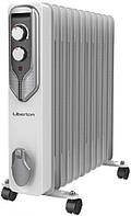 Оливний радіатор нагрівач 11 секцій LIBERTON LOH-2605 2500 Вт 3 режими нагрівання термостат на 25 м2 захист