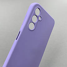 Чохол для Samsung Galaxy A14 чохол накладка із закритою камерою на телефон самсунг а14 бузковий q7n, фото 4