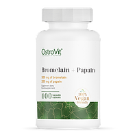 Bromelain + Papain Vege OstroVit 100 капсул