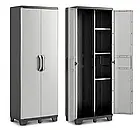 Багатофункціональна шафа пластикова Keter/Kis Gear Utiliti Cabinet висока 003546 сірий, фото 4