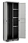 Багатофункціональна шафа пластикова Keter/Kis Gear Utiliti Cabinet висока 003546 сірий, фото 5