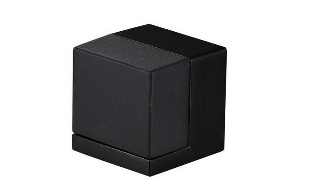 Стопор дверний DS 523 Q BLACK - чорний ZAMAK DS 523 Q BLACK ORO&ORO Китай, фото 1