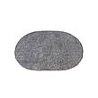 Килим з високим ворсом 1х2 овал графітовий Fantasy 12500/60о, фото 6