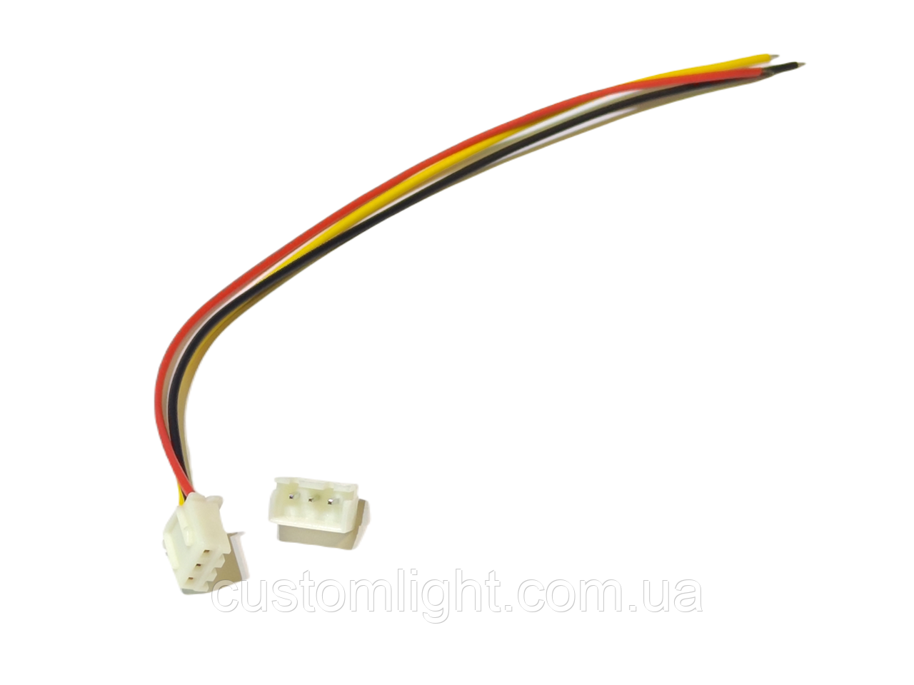 Роз'єм JST XH FM 2S провід ПВХ 150mm (мама+папа) (3pin)