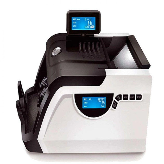Рахункова машинка для грошей, лічильник банкнот Bill Counter GR-6200 з NA-608 детектором UV