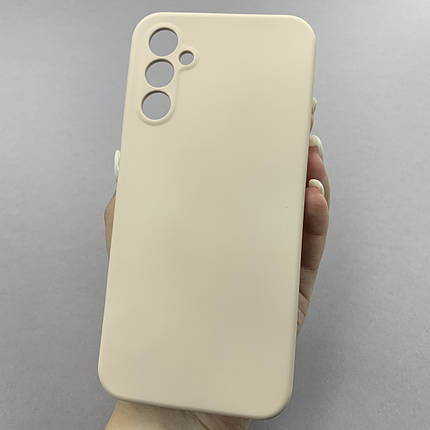 Чохол для Samsung Galaxy A14 чохол накладка із закритою камерою на телефон самсунг а14 пудровий q7n, фото 1