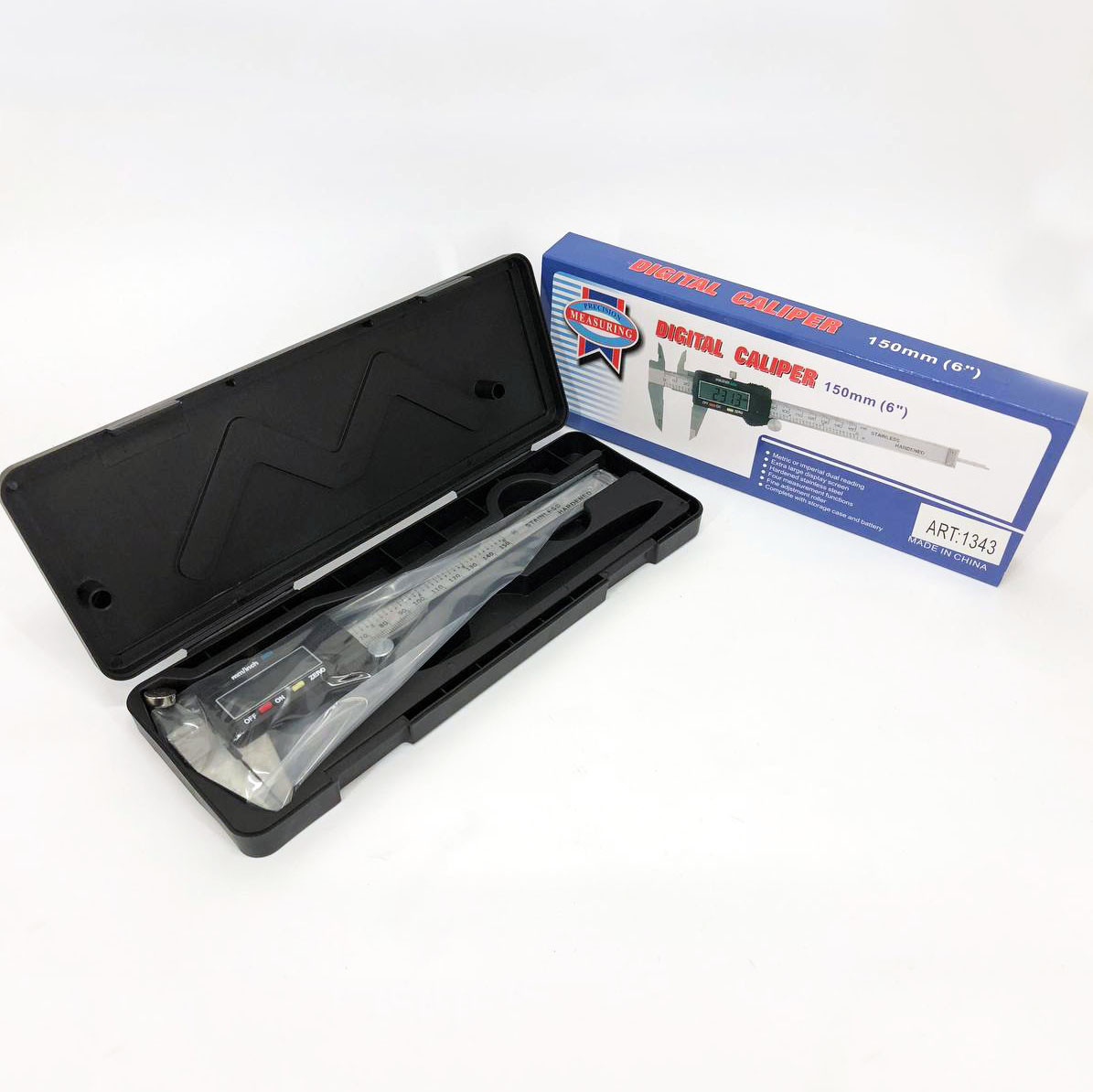Цифрові Штангенциркулі Digital Caliper 0-150 мм, Digital caliper 150mm, IK-156 Вимірювальні прилади