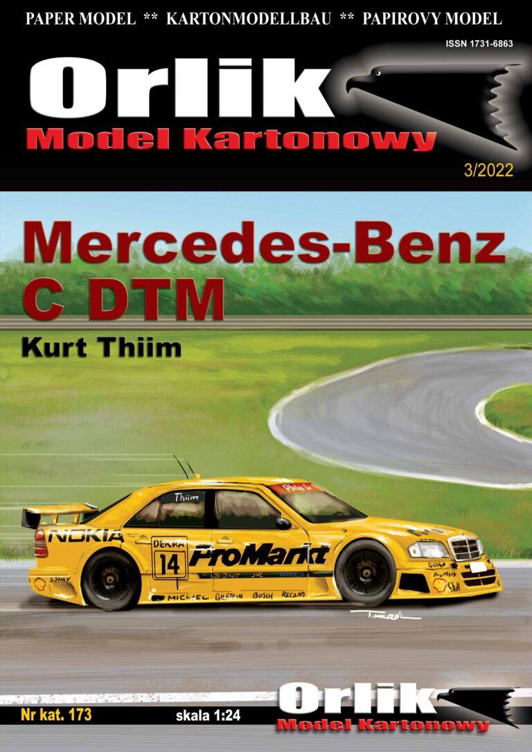Mercedes-Benz C DTM Kurt Thiim 1/24
