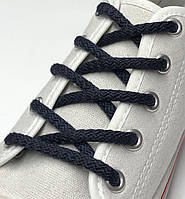Шнурки для обуви 5 мм 150 см / темно-синий / простой круглый / тип 3.4 KIWI (упак.36 пар)