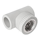 Трійник PP-r з внутрішньою різьбою ITAL 25 мм х 3/4", фото 2