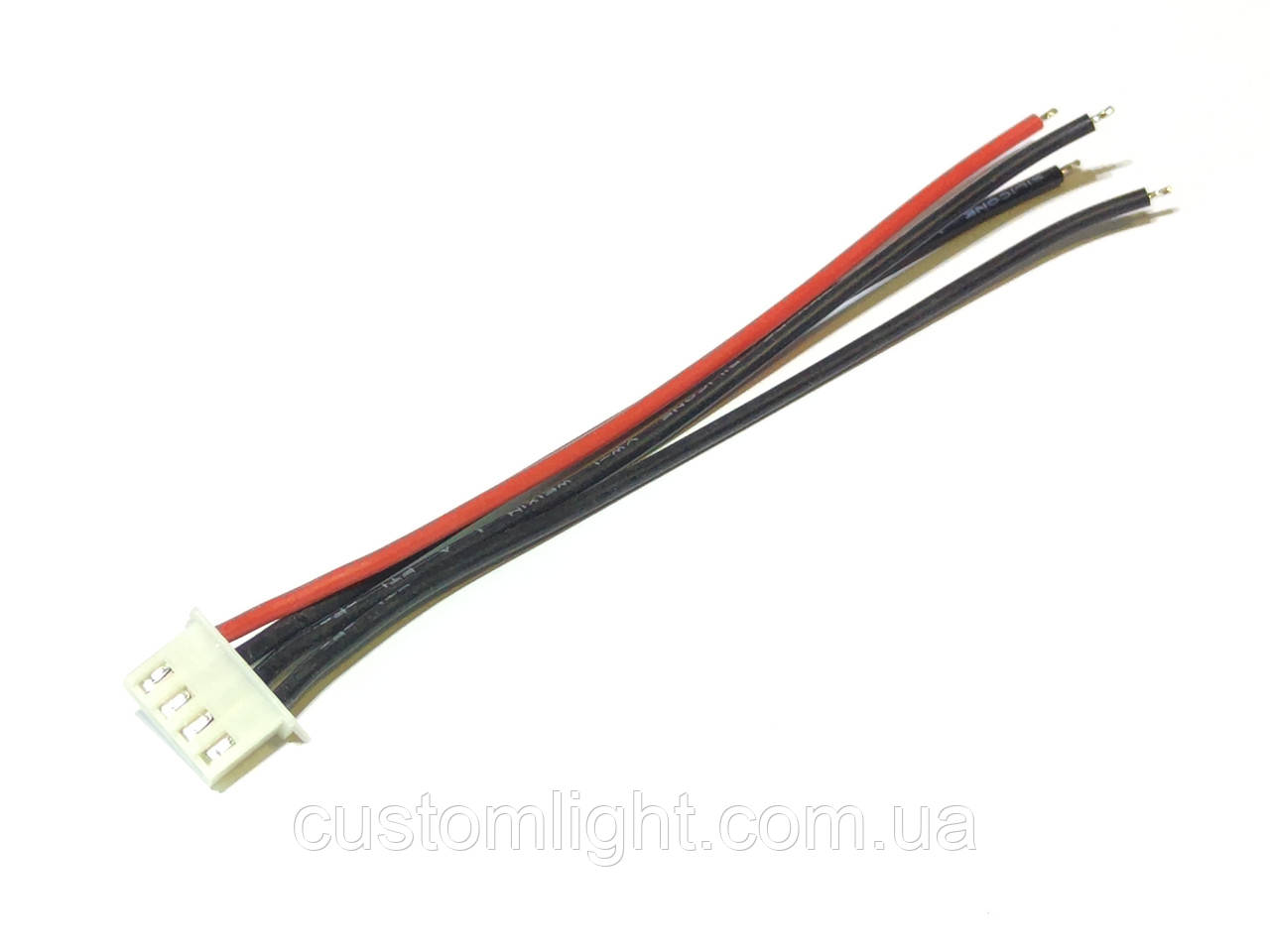 Роз'єм JST XH 3S FM провід 22AWG 100mm (4 pin)