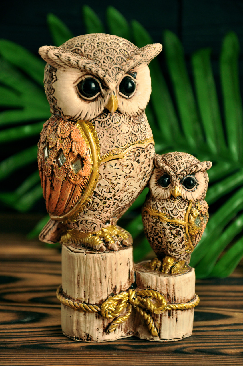 Статуетка "Сови", 17 см, фото 1
