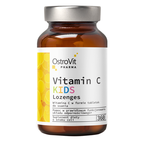 Vitamin C KIDS Lozenges OstroVit Pharma 360 таблеток
