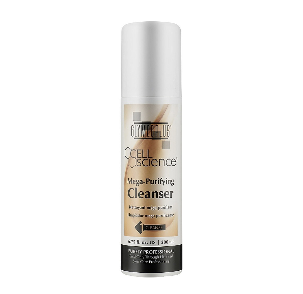 Кремове очищення з ароматом лаванди GlyMed Plus Mega-Purifying Cleanser, фото 1