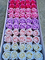 Мильні троянди (мікс № 13) для створення розкішних нев'янучий букетів і композицій з мила