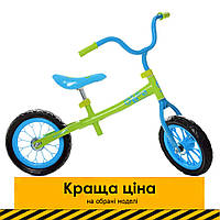 Детский беговел PROFI KIDS 12 дюймов M 3255-4 Салатово-голубой, колеса EVA
