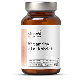 Вітаміни Witaminy dla kobiet OstroVit Pharma 60 капсул