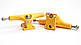 Підвіски для фінгерборда Just Skate FB V2 PRO Revers Kingpin Yellow 34 мм, фото 3