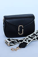 Marc Jacobs Saddle black lux высокое качество женские сумочки и клатчи высокое качество