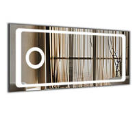Зеркало Adele + Линза увеличительное зеркало 3х с подсветкой