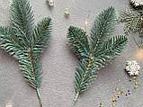 Гілка хвої лита "Нобіліс лапка блакитна Лапка 3-ка" (штучна хвоя), фото 5