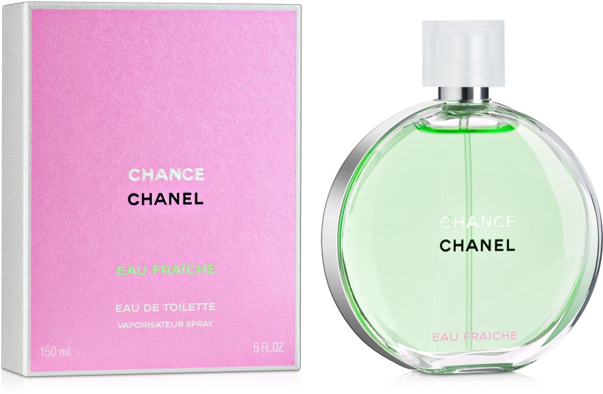 Chanel Chance Eau Fraiche Туалетна вода 100 ml Духи Шанель Шанс Фреш Зелений 100 мл Жіночий, фото 1
