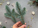 Гілка хвої лита "Нобіліс лапка блакитна Лапка 3-ка" (штучна хвоя), фото 2