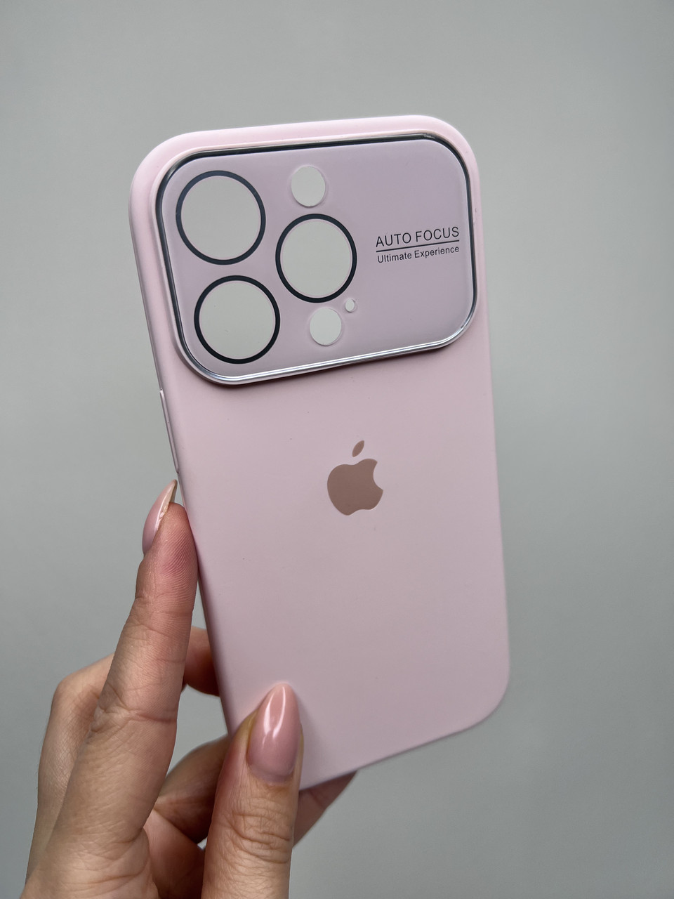 Чохол для IPhone Silicone Case AUTO FOCUS Pink Sand, фото 1