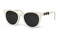 Белые брендовые женские очки для солнца очки солнцезащитные Gucci Toyvoo Білі брендові жіночі окуляри для