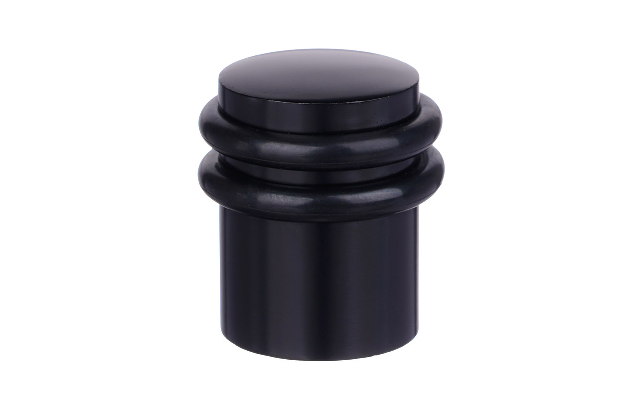 Стопор дверний D29*H40BL BLACK - чорний ZAMAK 33460 ELEPHANT Китай