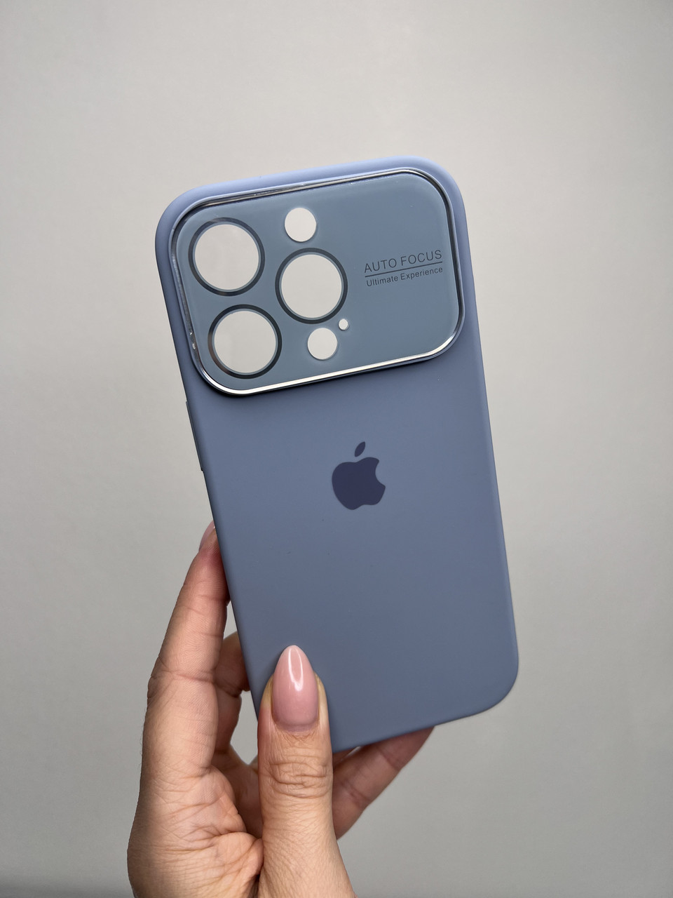 Чохол для IPhone Silicone Case AUTO FOCUS Lilac, фото 1